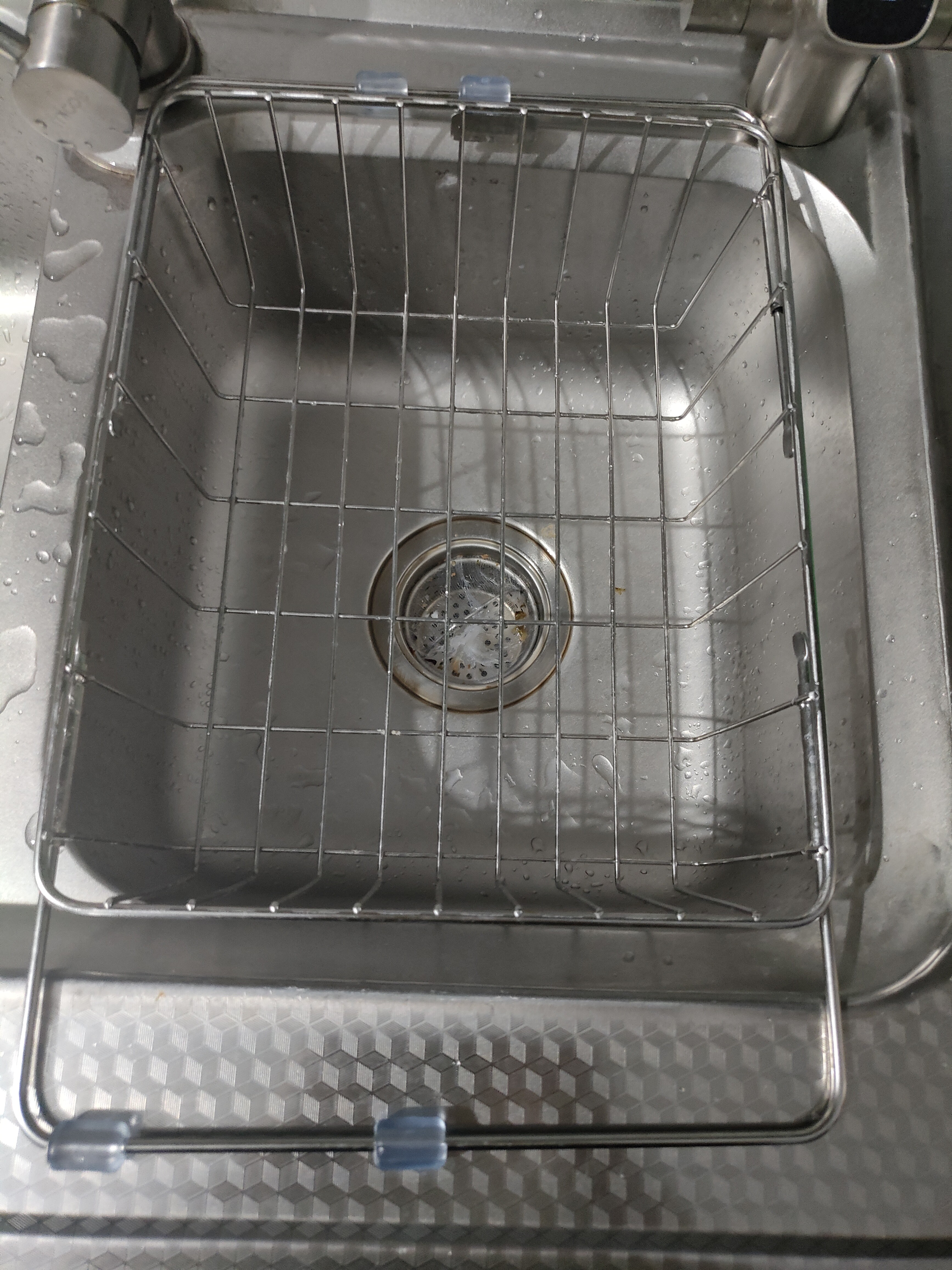 帅仕（shuaishi）厨房置物架304不锈钢水槽沥水架可伸缩碗碟置物架菜篮果蔬收纳架 实拍图