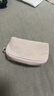 MUJI 褶皱肌理锦纶 收纳包 旅行 便携 化妆包 洗漱包首饰 零钱包  广口收纳包 粉红色 M 15*9*4.5cm 实拍图