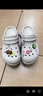卡骆驰（CROCS）贝拉洞洞鞋沙滩鞋包头女鞋厚底拖鞋|210062 冬日白 -11S（含智必星） 36 (220mm) 37 实拍图
