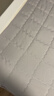 红豆（Hodo）A类夹棉床褥可水洗床垫1.5米x2米床垫褥子垫被保护垫子 星辰灰 实拍图