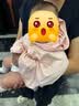 BabyWatch宝宝防晒衣服小月龄婴幼儿斗篷男女童冰丝防紫外线披风 【原纱防晒UPF50+】触瞬凉感-粉 均码 （0-3岁适用） 实拍图