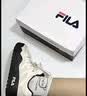 斐乐（FILA）斑斓鞋丨厚底女子板鞋秋季增高透气百搭舒适休闲运动鞋休闲鞋 奶白/杏仁奶白-GA 39 实拍图