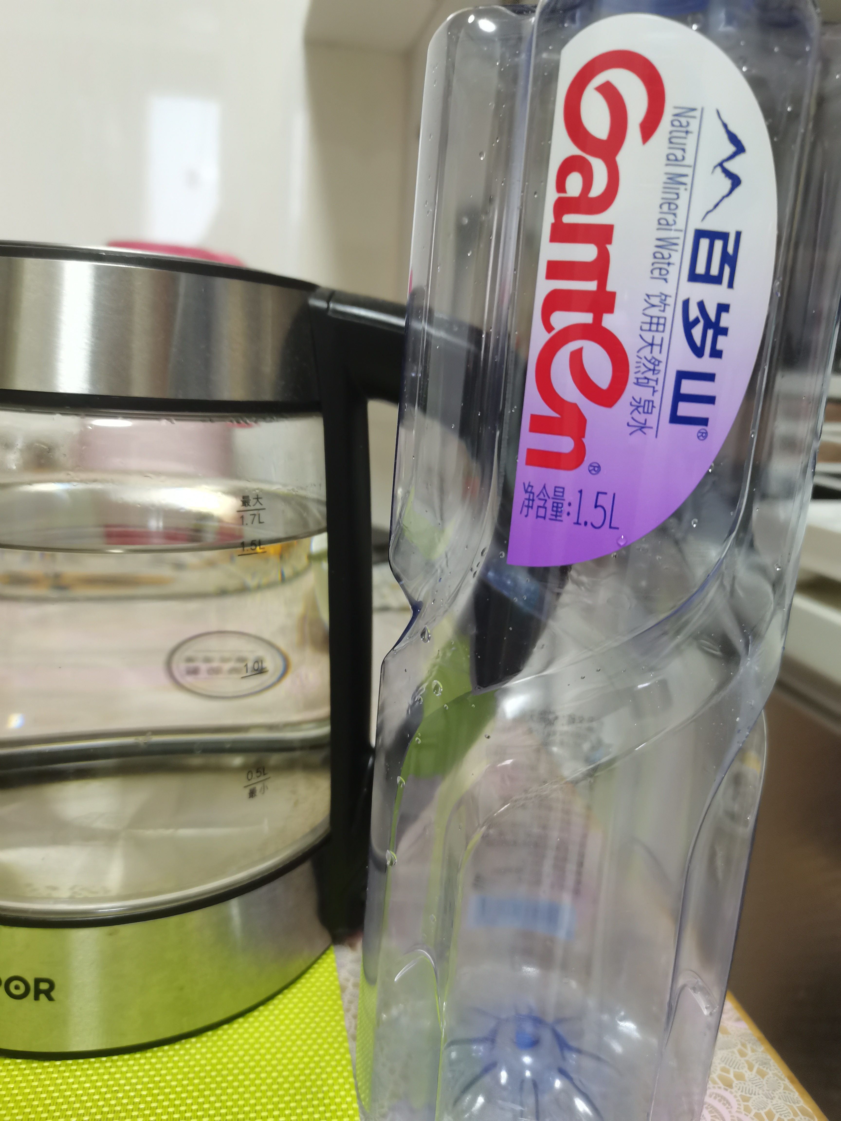 景田 百岁山 饮用天然矿泉水1.5L*12瓶 整箱装 大瓶家庭健康饮用水 实拍图