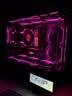 追风者（PHANTEKS）D28积木正叶120mm机箱水冷排高性能散热ARGB温控风扇(28mm厚/双侧无限镜/无线材拼接/3联包/黑色) 实拍图