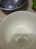 家用餐具釉下彩碗盘高颜值碗碟陶瓷餐具奶霜黄4.5英寸好运碗 明黄色 1个装 实拍图