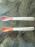 babycare宝宝感温防烫软勺 新生喂水勺餐具儿童吃饭勺2个装-弗雷橙饭盒 实拍图