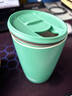 膳魔师（THERMOS）咖啡杯男女办公高颜值日系简约杯子情侣水杯学生杯子TCDP 梅青【304+涂层内胆】 415ml 实拍图