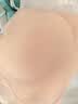欧迪芬女士内衣女夏季薄款凉感冰丝文胸软支撑无痕无钢圈聚拢胸罩白L 实拍图