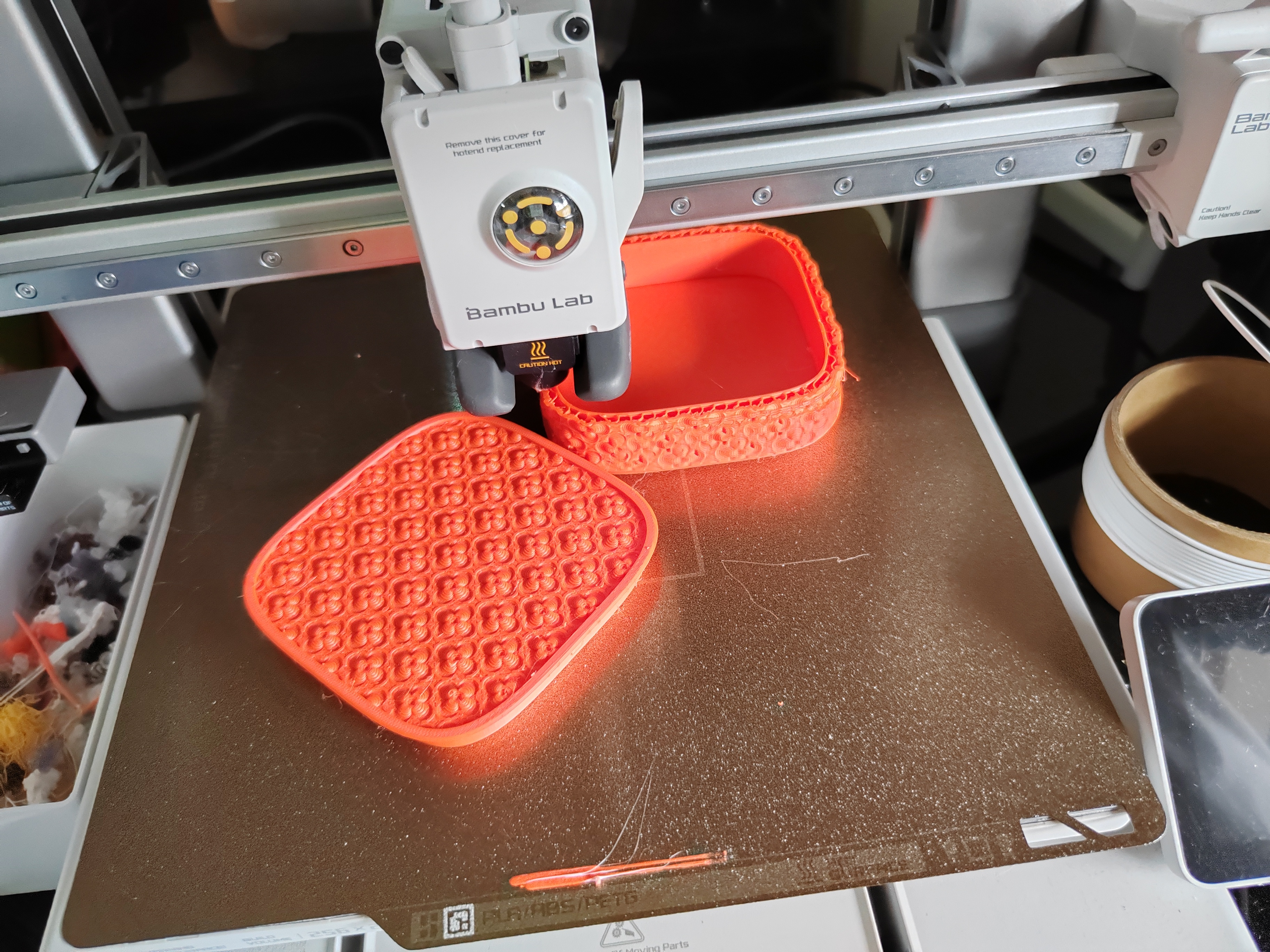 拓竹A1C 3D打印机桌面家用儿童FDM全自动调平多色高速3d打印机器bambulab A1 多色套装【大陆版】 实拍图