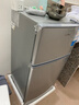 志高（CHIGO）小冰箱迷你小型家用冷藏冷冻两用宿舍出租房用双门办公室电冰箱节能省电 【一级能效】76L银色【全国联保丨节能省电】 实拍图