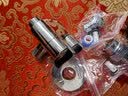 潜水艇（Submarine）F403一进二出三通角阀黄铜镀铬双把双控单独出水自带止水装置银色 实拍图