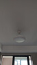欧普照明（OPPLE）风扇灯护眼全光谱智控空调Ra95餐厅护眼电风扇卧室灯36寸 冰风白 实拍图