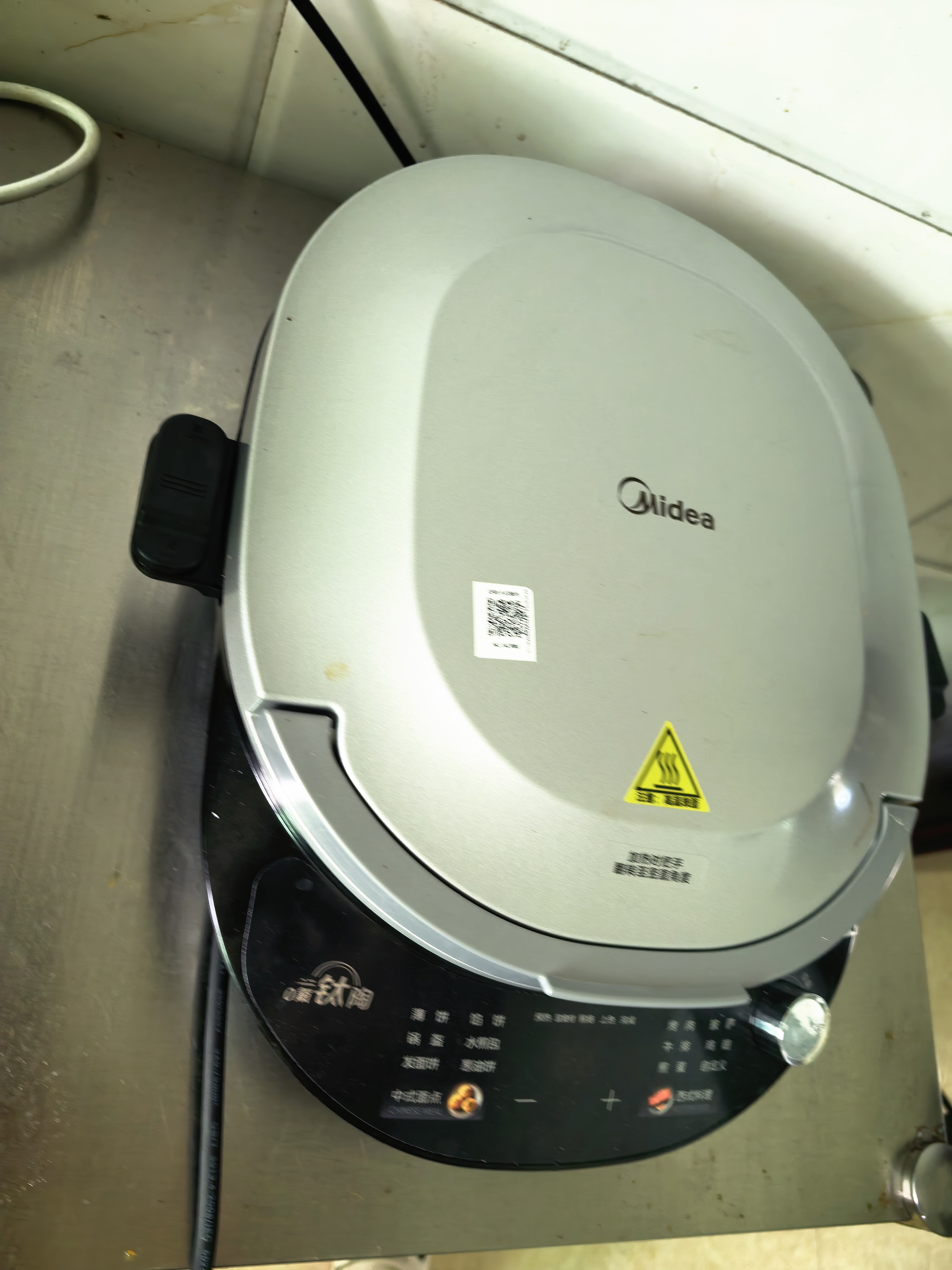 美的（Midea）电饼铛电饼档家庭用小型双面加热加大加深0氟钛陶瓷匀火 煎烤机烙饼锅电煎锅新款京东自营JKC3083 实拍图