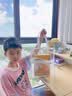 猫太子透明补习袋中高考手提袋大容量双层拉链初中生专用文件袋大容量美术收纳袋初中生考试专用手提包 实拍图