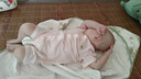 贝瑞加（Babyprints）婴儿衣服2件装新生儿连体衣短袖宝宝哈衣纯棉薄款爬服 粉黄80 实拍图