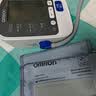 欧姆龙（OMRON）原装臂带电子血压计袖带通用儿童医用臂带专用原厂加大款HEM-CR24 原装臂带（臂围尺寸22-32CM）+蓝色转接头 实拍图