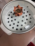 德国全自动电火锅一体炒菜电炒锅多功能料理锅蒸煎炒涮不粘电饭煲 送蒸笼款：德国机芯【活动就今日】即将结束 加大3.6升丶加厚加宽【用2-3人】烧坏包赔 实拍图