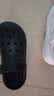 京东京造【6cm厚底】户外洞洞鞋eva凉拖鞋夏季沙滩溯溪高颜值黑色 40-41 实拍图