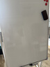 齐富60*90cm支架式白板写字板移动小黑板办公儿童家用教学画板双面磁性看板可擦写立式展示板会议 实拍图