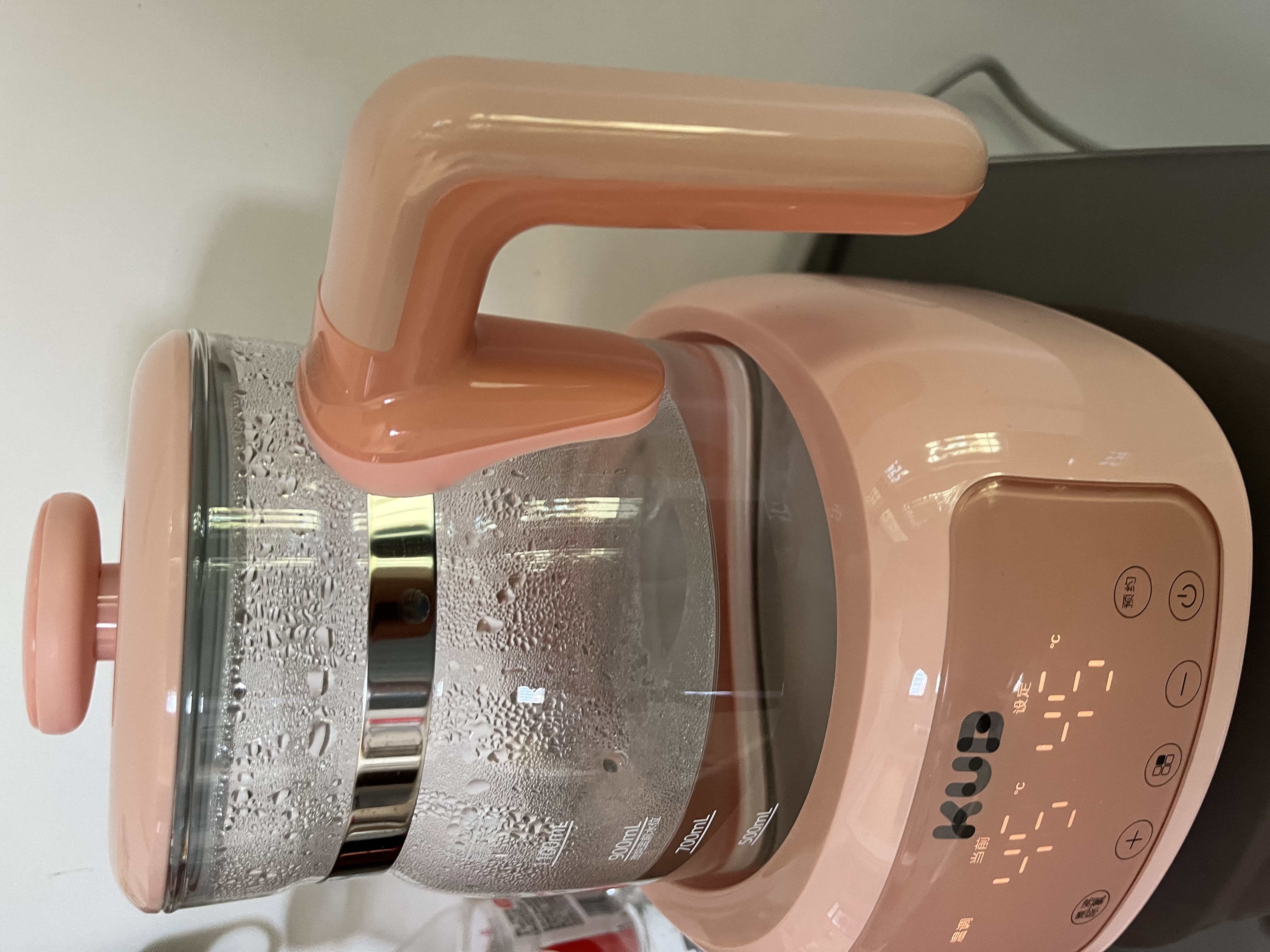 可优比（KUB）恒温热水壶调奶器智能暖奶冲奶机养生壶 维尔粉1.3L 实拍图