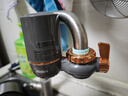 美的（Midea）净水器水龙头过滤器家用自来水滤水器直饮前置过滤器厨房卫生间通用除水垢除余氯双出水可清洗滤芯 一机三芯【两年免换滤芯】 实拍图