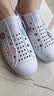 Skechers斯凯奇童鞋一脚蹬包头凉鞋春夏季女中童洞洞鞋308310L 实拍图