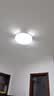 惠普精工卧室吸顶灯led现代简约餐厅书房灯具圆形50cm遥控三色 实拍图