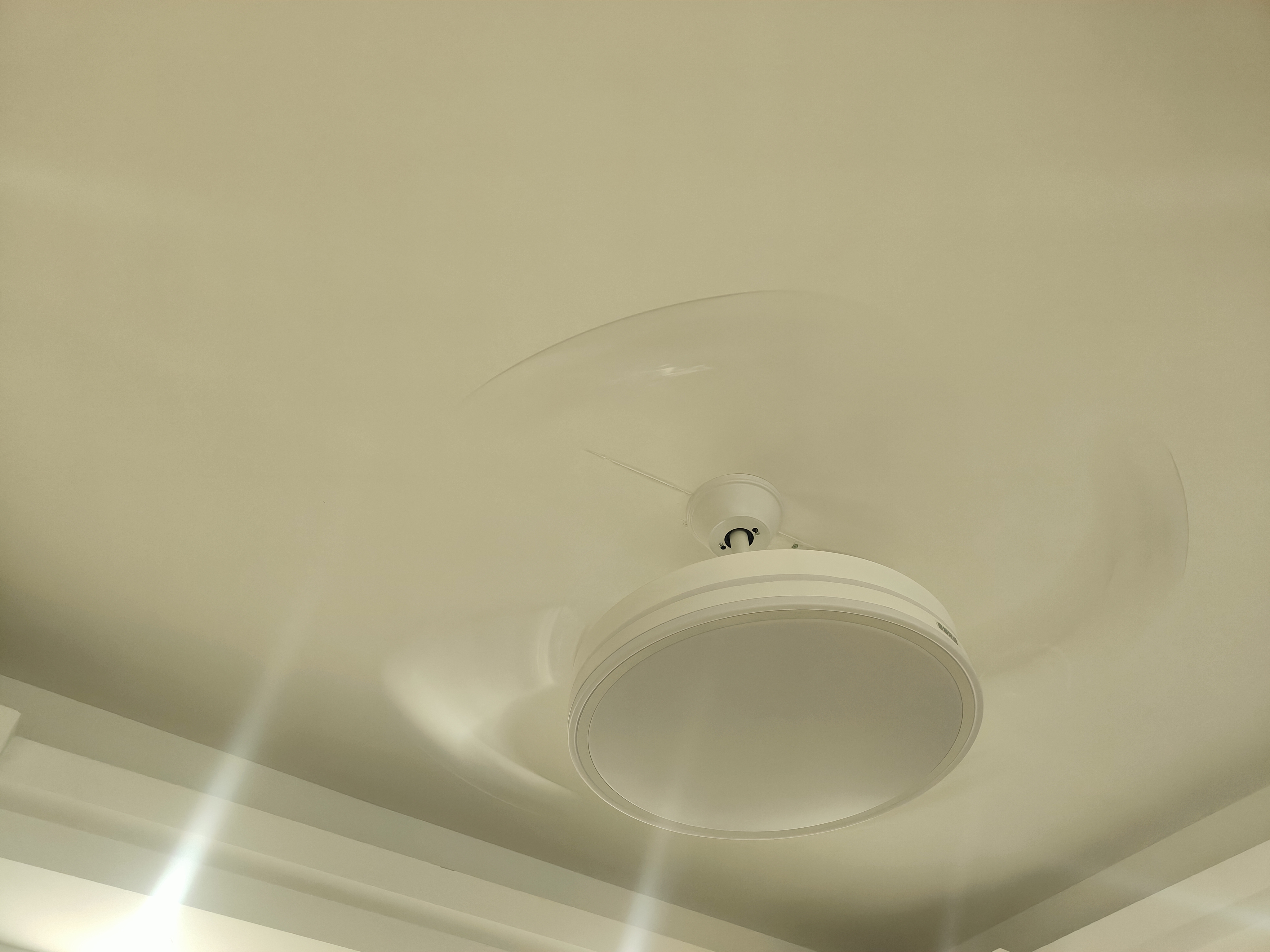 惠普精工风扇灯led隐形吊扇灯变频高显餐厅卧室客厅遥控灯具48寸 实拍图
