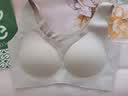 芬腾可安（FENTENGCARE）【升级2件装】固定乳胶杯无痕裸感调整型收副乳内衣女无钢圈文胸 实拍图