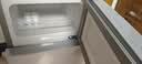 小鸭小冰箱迷你小型家用 冷藏冷冻两用宿舍寝室出租房用双门办公室电冰箱节能省电 【节能省电】128银色【一级能效 高效保鲜】30L 实拍图