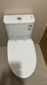 九牧（JOMOO）11173-2-1/41KD-3大力神普通马桶家用虹吸抗菌节水坐便器400坑距 实拍图
