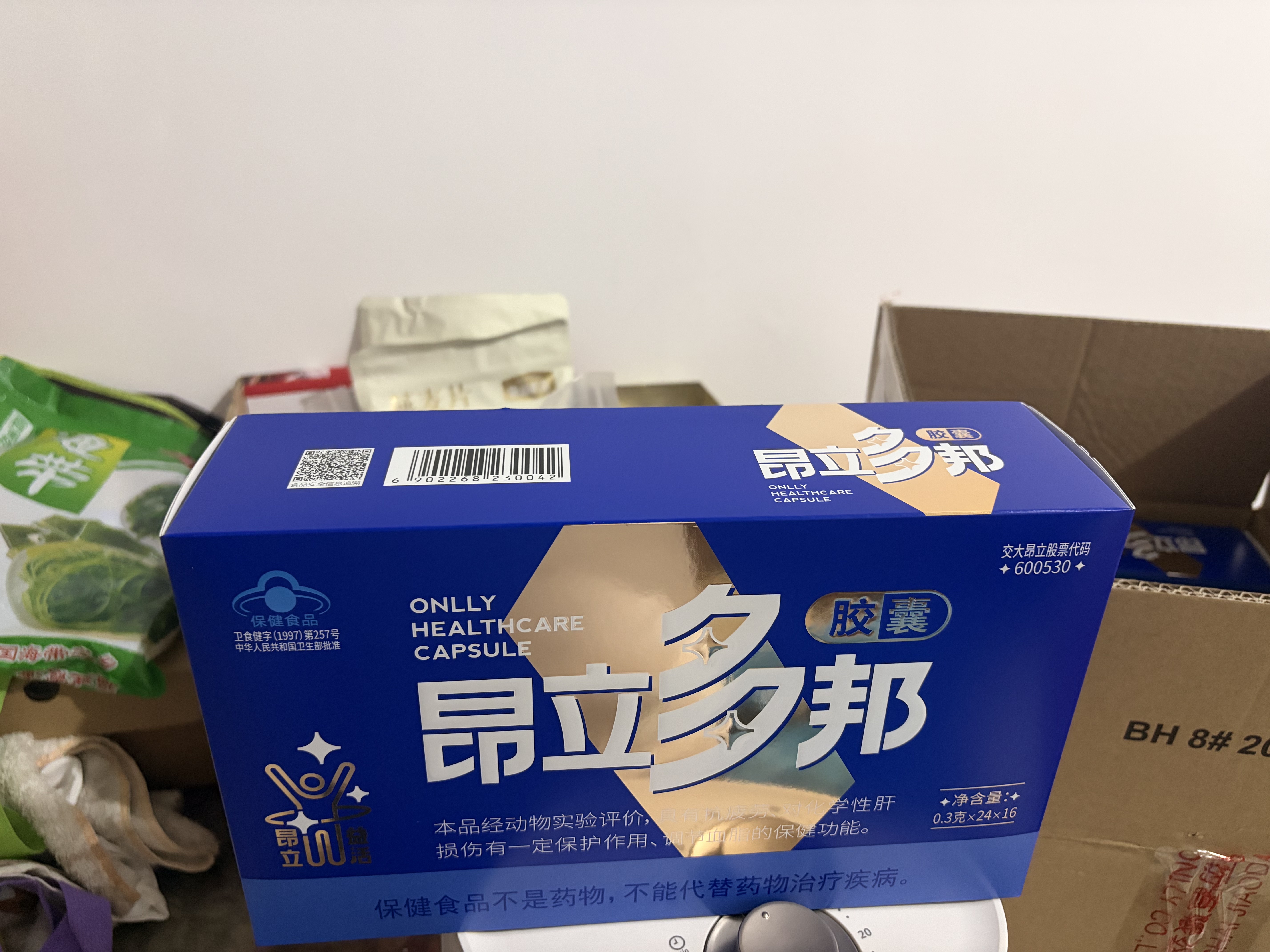 昂立【官方直营】多邦胶囊16包装熬夜看球提神抗疲劳活力满格加班应酬 钜惠家庭装 24粒*16包 *4盒 赠1号颗粒7支*1 实拍图