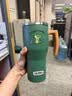 膳魔师（THERMOS）檀健次复古系列316L不锈钢一盖两用吸管杯广口设计大容量880ML 绿 实拍图