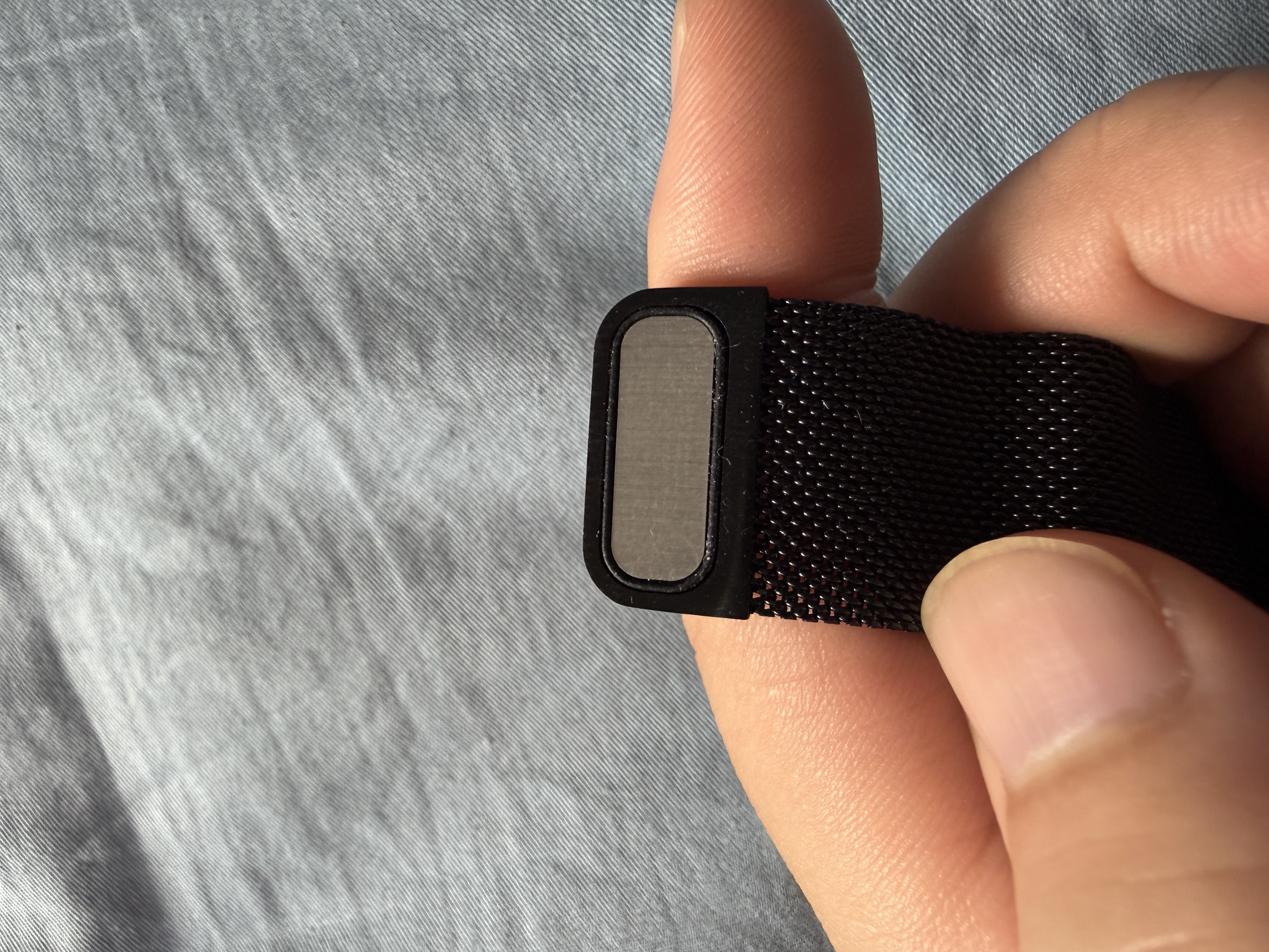 W&P【夏季新品】苹果手表表带apple watch S11/10/9/8/ultra3米兰尼斯不锈钢官方iwatch金属磁吸表带 【官方升级】金属磁吸搭扣·米兰黑 49/46/45/44MM表盘通用 实拍图
