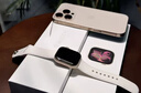 Apple/苹果 Watch S11 智能手表GPS+蜂窝款42毫米玫瑰金色铝金属表壳淡桃粉色运动型表带S/M MF984CH/B 实拍图