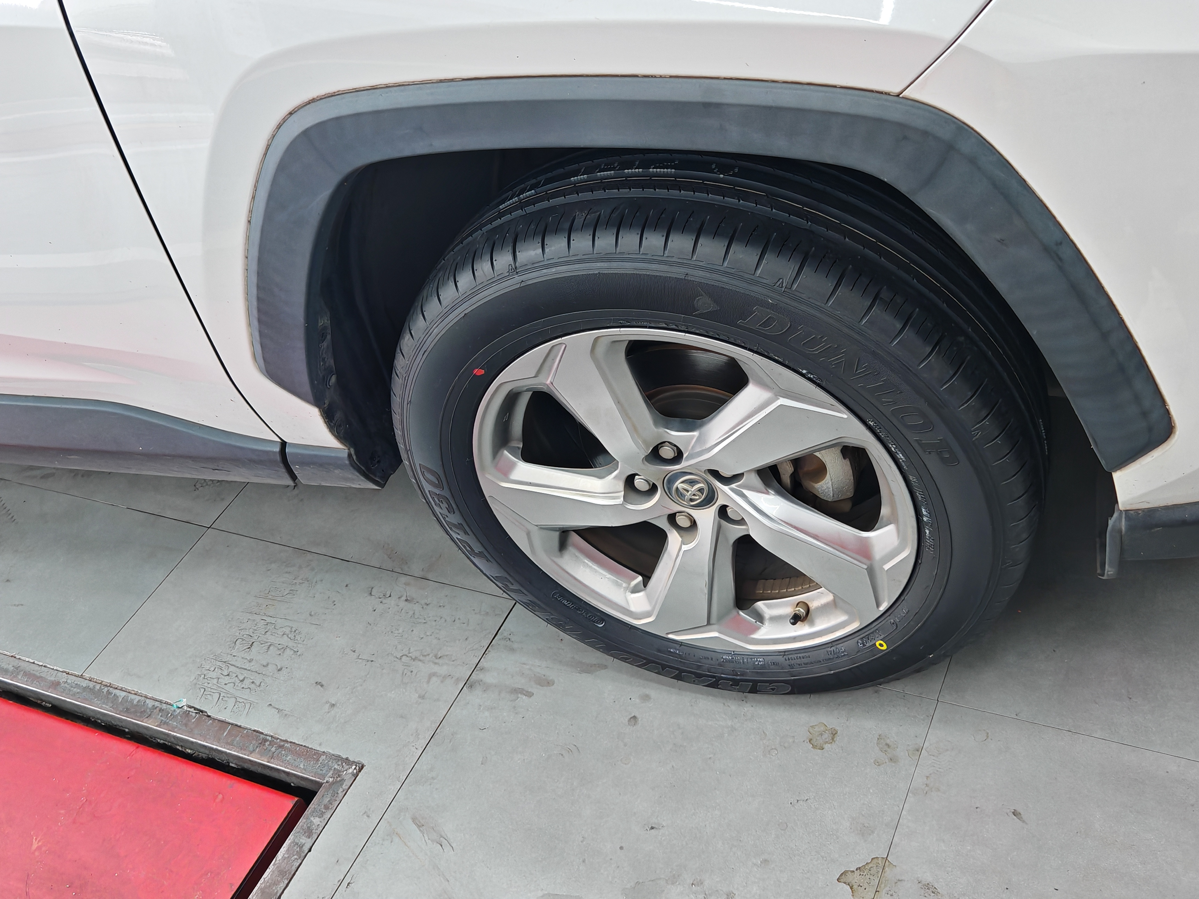 邓禄普（DUNLOP）汽车轮胎 225/60R18 100H GRANDTREK PT30 原配丰田RAV4/凌放 实拍图