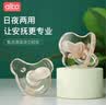albo婴儿安抚奶嘴超软0-3-6-18个月防胀气新生儿1岁以上2只装带收纳盒 实拍图