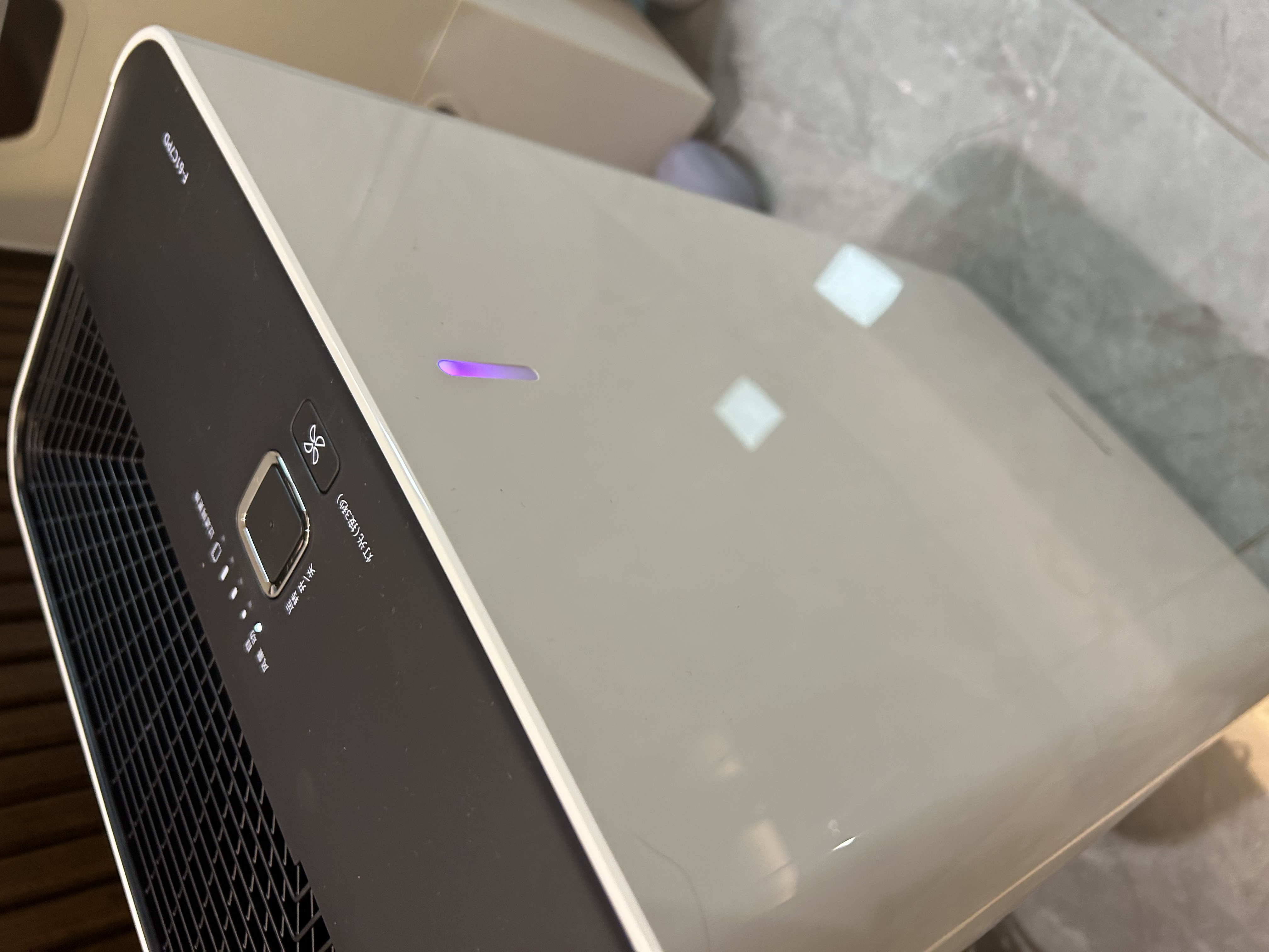 松下（Panasonic）家用空气净化器除甲醛甲苯 除菌 宠物除异味 除过敏源认证 空气净化机 黑色 实拍图