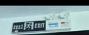 趣行消防应急标识灯 国标LED安全出口照明灯紧急疏散指示灯 单面 实拍图