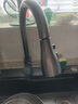 GuGuGo【精工】厨房水龙头冷热水器二合一洗菜盆抽拉式万向伸缩水槽龙头 厨房抽拉水龙头【三模式】枪灰 加厚不锈钢丨配80CM原装进水管*2 实拍图