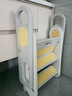 曼龙儿童百变扶手凳踩脚凳可折叠增高凳宝宝洗手台防滑梯子 莫奈灰 实拍图