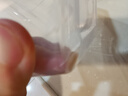 一次性餐盒带盖加厚家用饭盒便当盒长方形圆形透明外卖打包盒小包 750方形20个装 实拍图