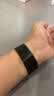 亿图斯苹果手表表带apple watch米兰尼斯不锈钢iwatch s11/s10/s9/8/7/6/SE3/Ultra3/2男女磁吸金属透气 【强力磁吸】官方黑 49/46/45/44mm表盘通用 实拍图