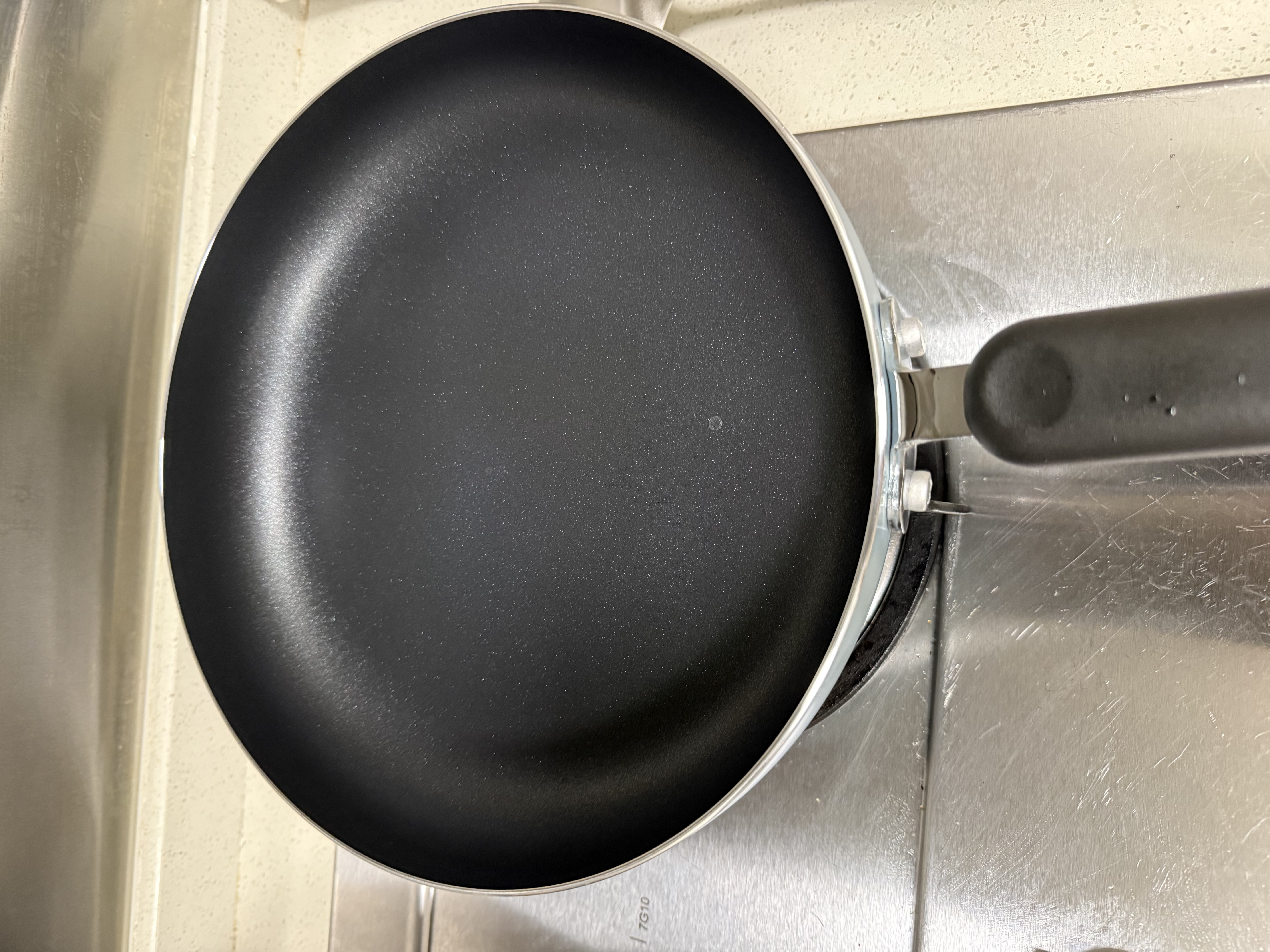 九阳（Joyoung）不粘煎锅聚油加深平底锅煎饼煎蛋煎牛排锅燃气明火专用墨峰蓝28cm 实拍图