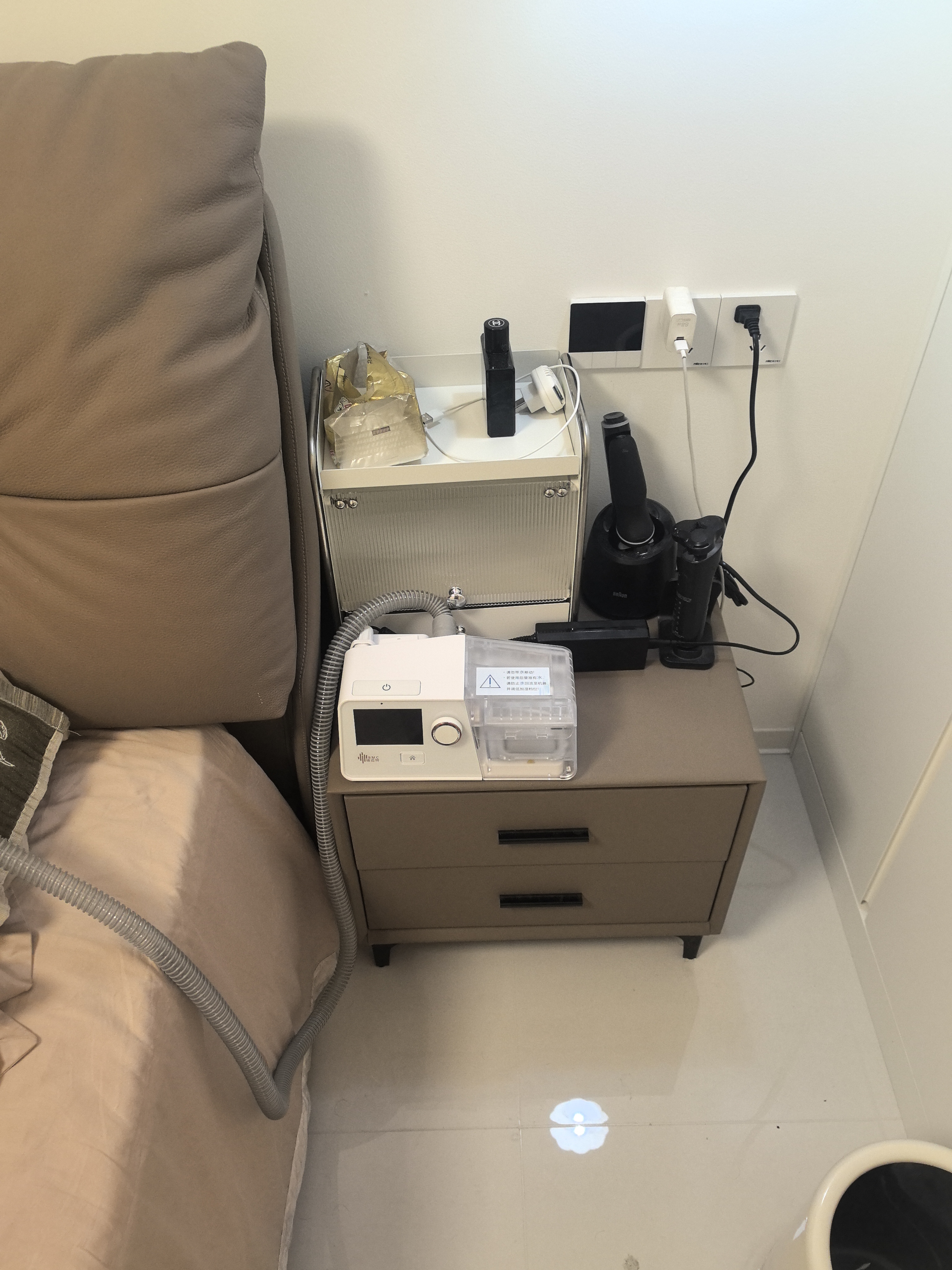 瑞迈特呼吸机打呼噜家用双水平全自动无创治疗打鼾睡眠暂停综合症G3B20A 实拍图