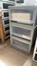 爱丽思塑料抽屉式收纳箱衣服衣物整理箱储物箱收纳盒16L灰色1个装BC370 实拍图