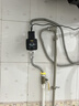 得力（deli）增压泵家用全自动低音自来水热水器加压曜石黑 110W直流增压泵 实拍图