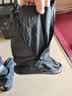 安达通 雨鞋套防水防雨鞋套户外防沙防滑耐磨男女高筒靴套 XL码43-45 实拍图