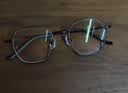 依视路（ESSILOR） 钻晶系列高清耐磨防蓝光近视超薄镜片专业配度数眼镜架男女镜框 金属-全框-2130DG-枪色 镜框+依视路膜岩高清1.60现片 实拍图