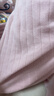 诺宜（NuoYI）月子装月子服哺乳衣纯棉孕产妇家居服睡衣J38158条纹蓝色XL 实拍图